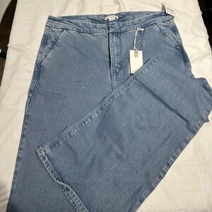 GOOD LEGS FLARE STRETCH TROUSERS - Size 14